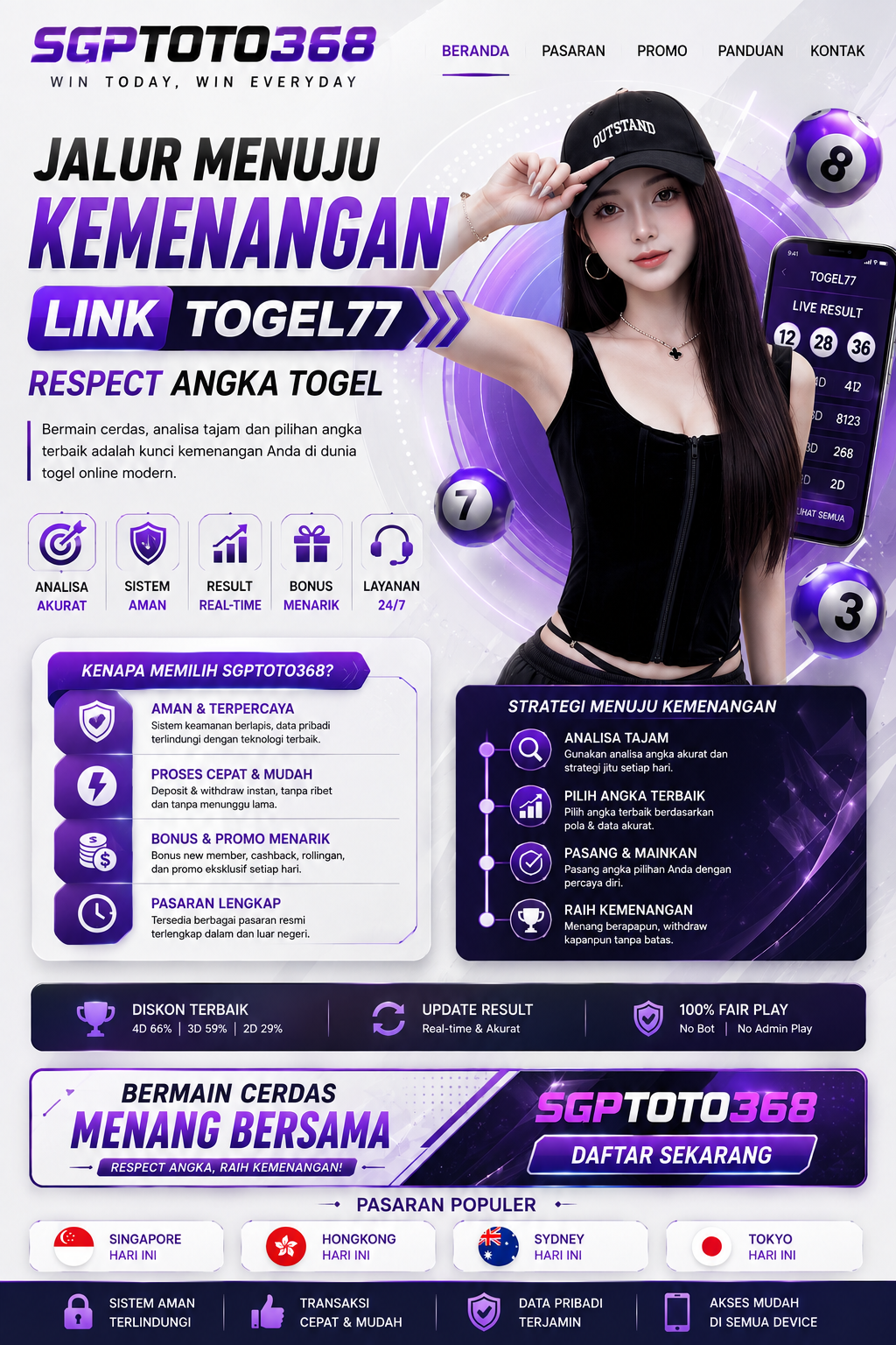 SGPTOTO368 : Jalur Menuju Kemenangan Link Togel77 Respect Angka Togel