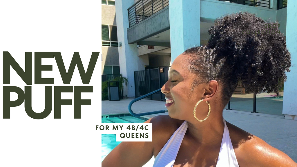 Meet the New 4b/4c Dreva Puff: The Ponytail That Understands the Assignment